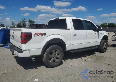 2012 Ford F150 Supercrew из США, поврежденный, VIN 1FTFW1EF9CKD35195
